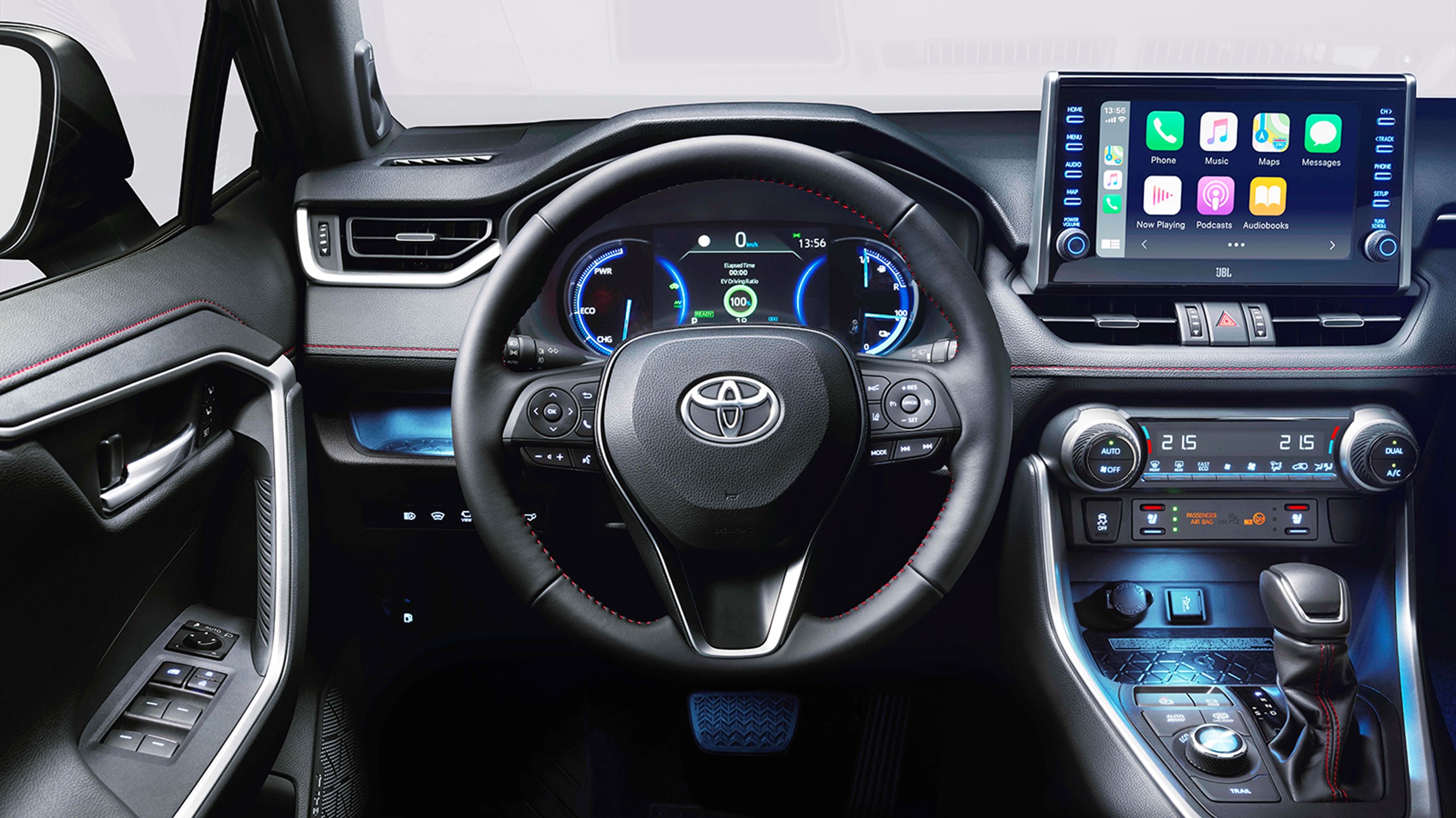 Toyota Rav 4 Plug In 2020 Interior Front 1600X900