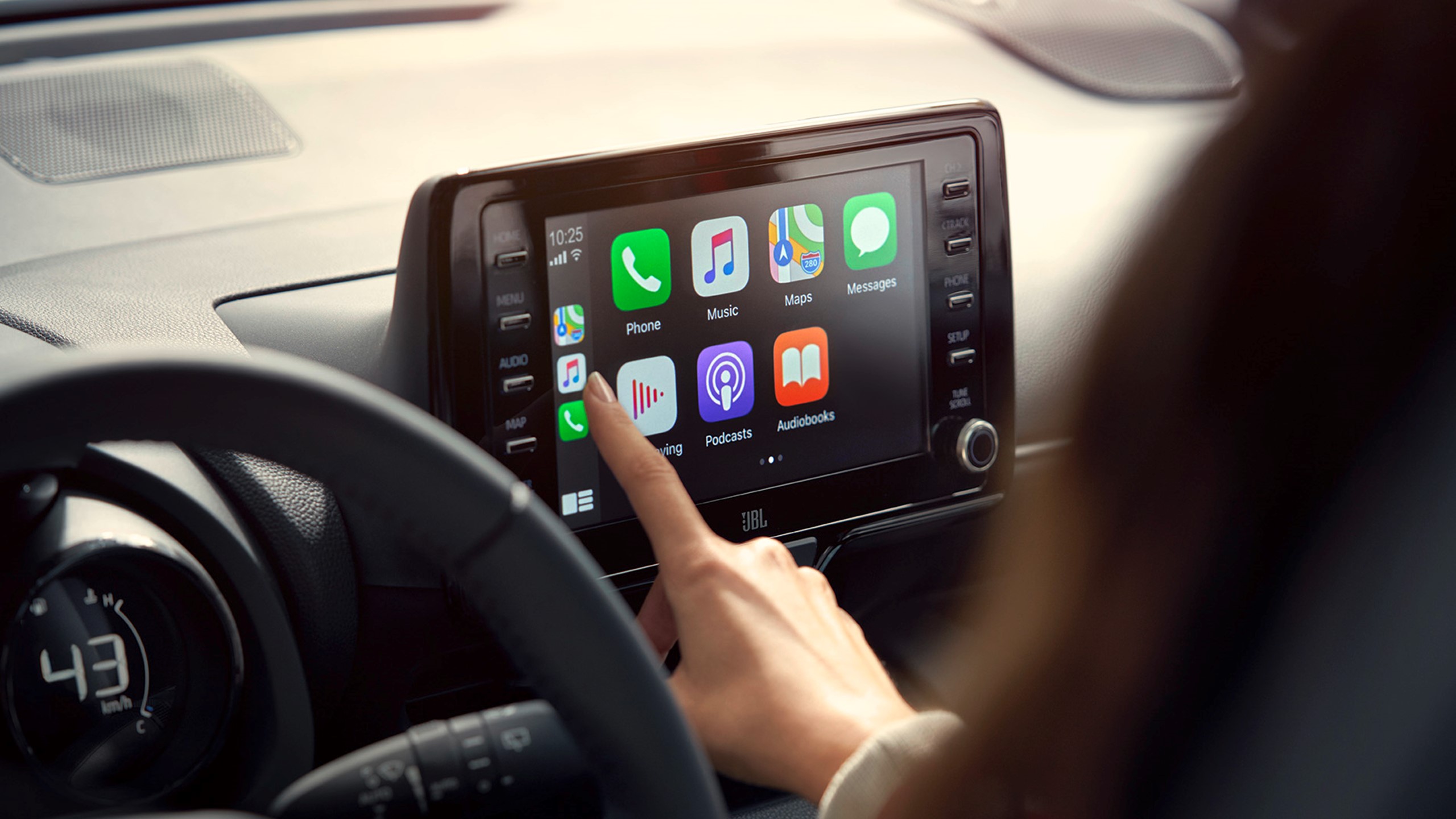 2020 Yaris Hybrid Apple Carplay Tryk 1900X1069