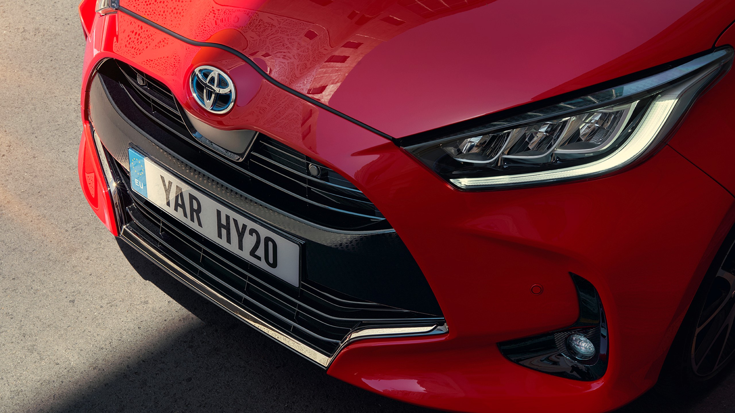 2020 Yaris Hybrid Front Detalje 1900X1069